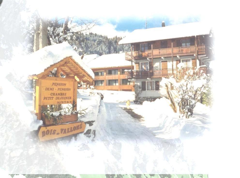 Chalet Bois Vallons Chambres D'Hotes Морзин Экстерьер фото
